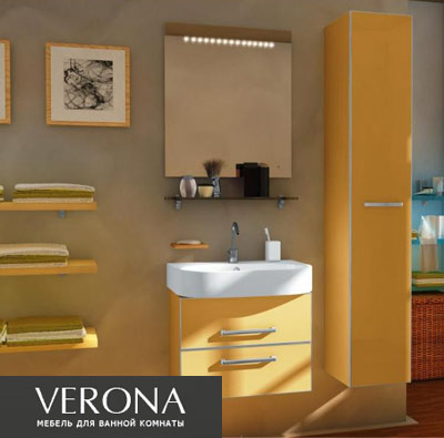 Мебель для ванной Verona - Панорама-маркет, Томск